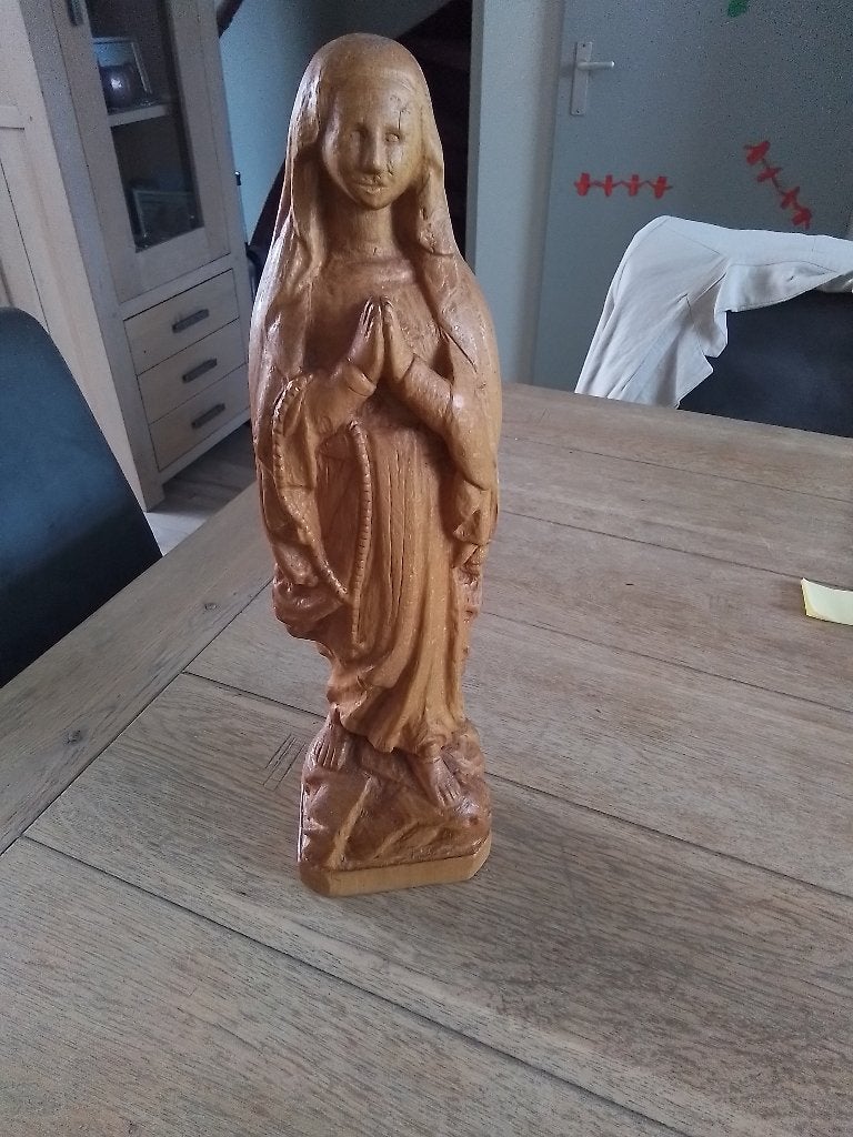 Maria beeld, Antiek en Kunst, Antiek | Religie, Ophalen of Verzenden