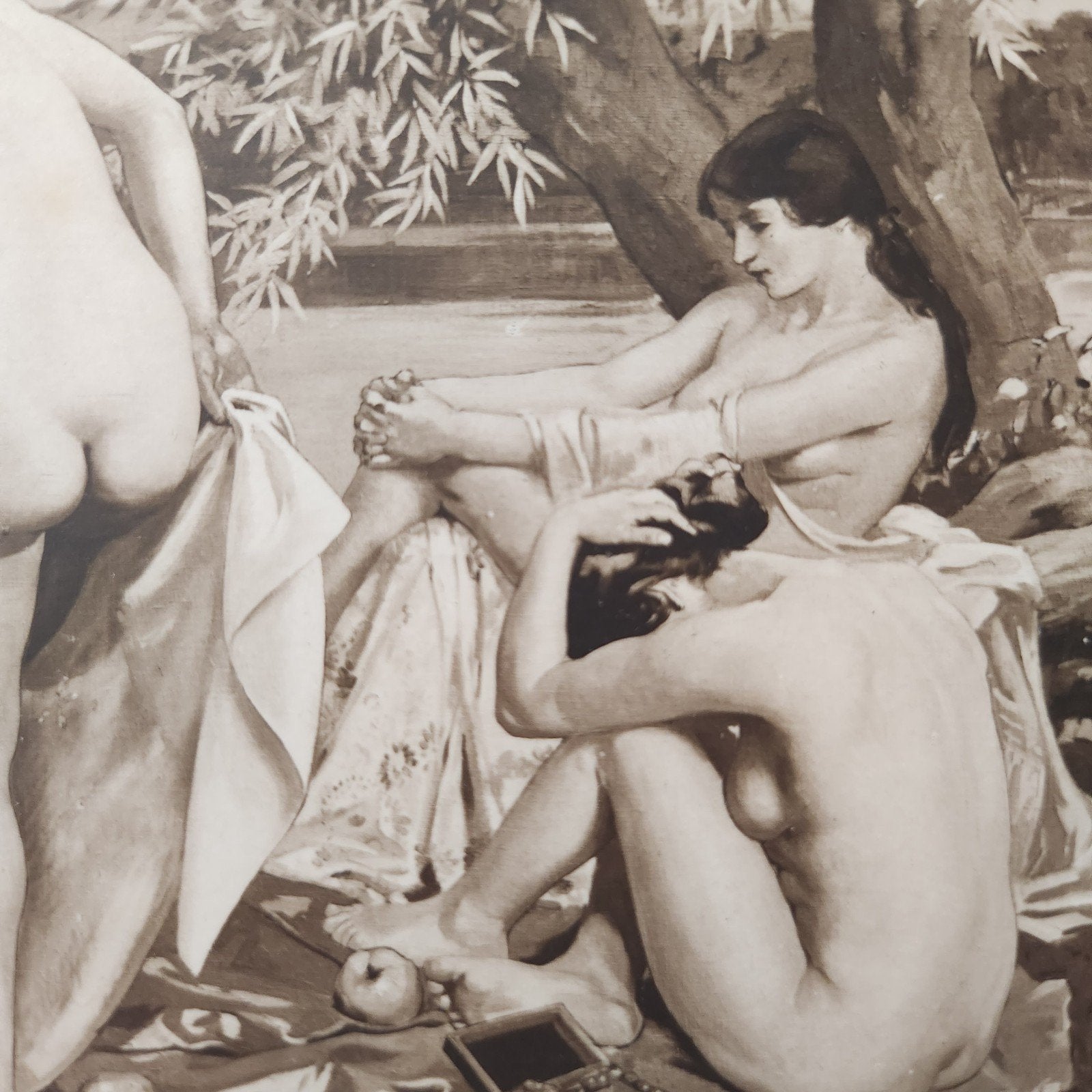 <1920 Ansichtkaart Salon de Paris - Sortie de Bain, Verzenden, Voor 1920, Ongelopen, Overige thema's
