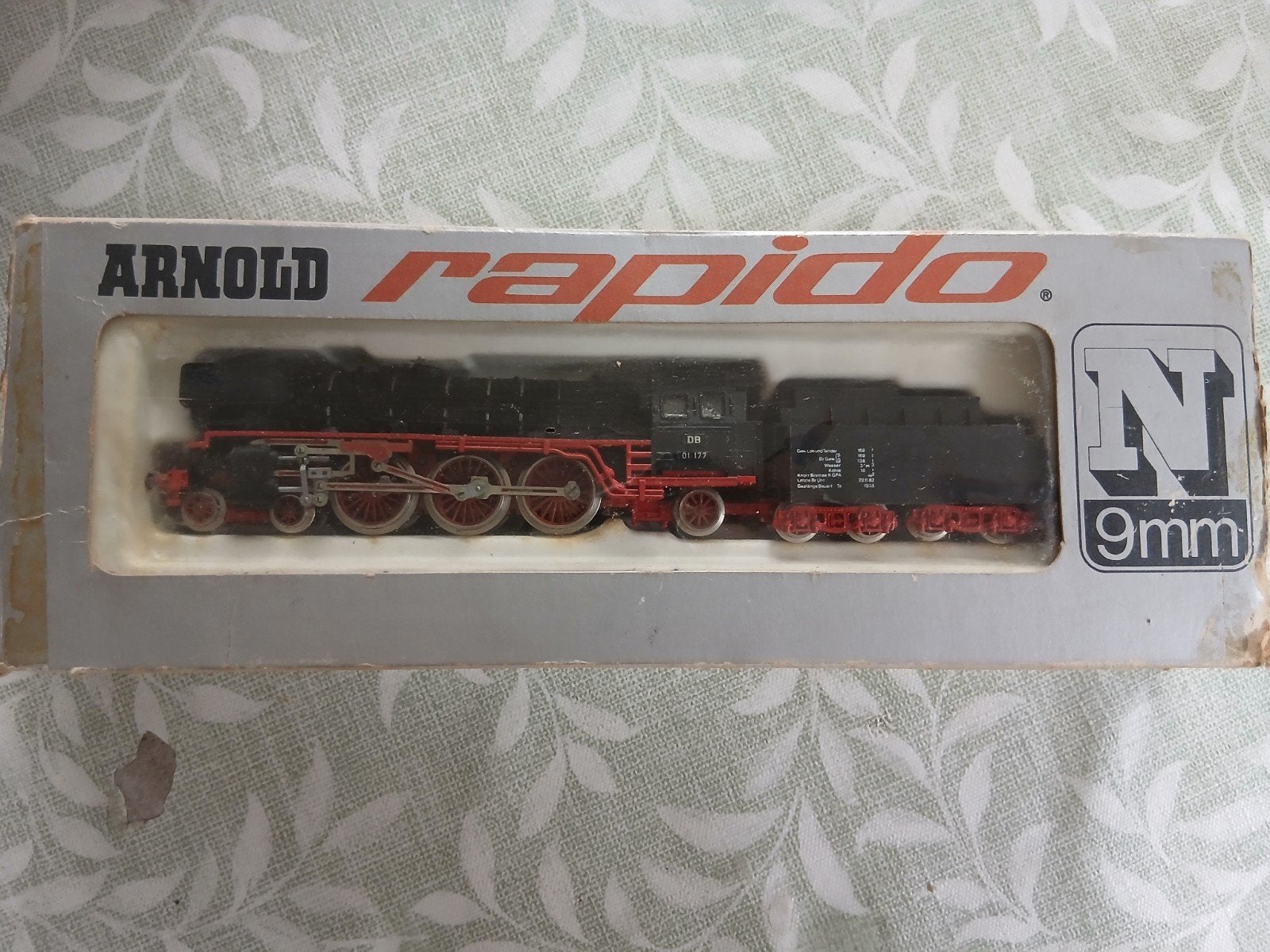 Arnold 0221 Stoomlocomotief Nieuwstaat N spoor, Hobby en Vrije tijd, Modeltreinen | N-Spoor, Overige merken, Gelijkstroom, Overige typen