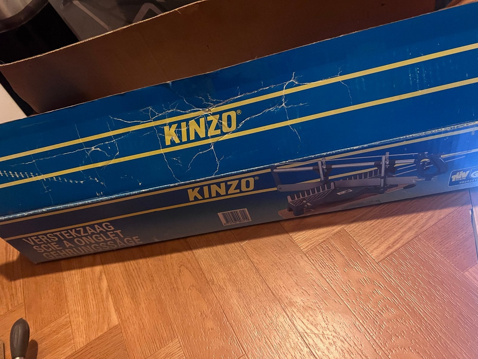 Kinzo Verstekzaag - Nauwkeurig zagen voor elke klus, Ophalen of Verzenden, Zo goed als nieuw, Afkortzaag, 30 tot 70 mm