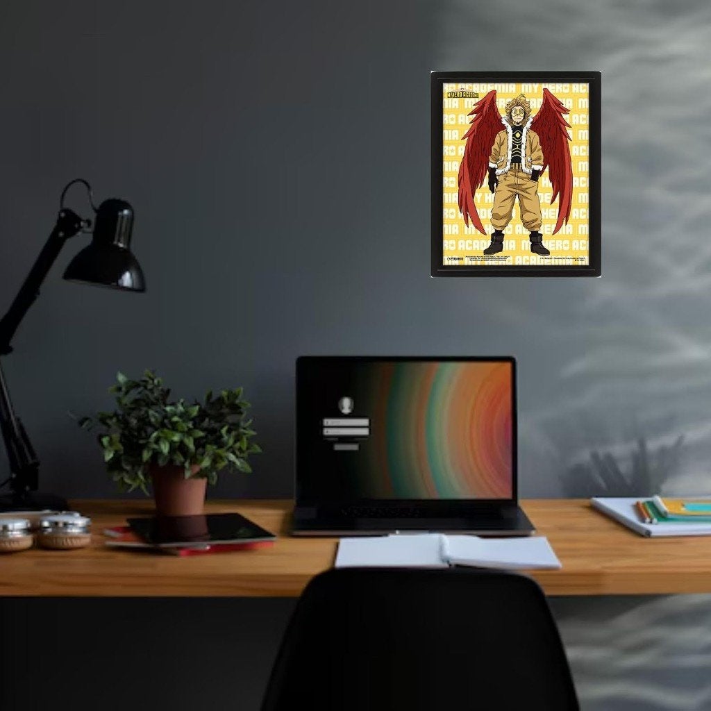 Partij Ingelijste 3D-wanddecoratie met My Hero Acadamia, NHP International, Nieuw, Ophalen of Verzenden, Info@nhp-international.com