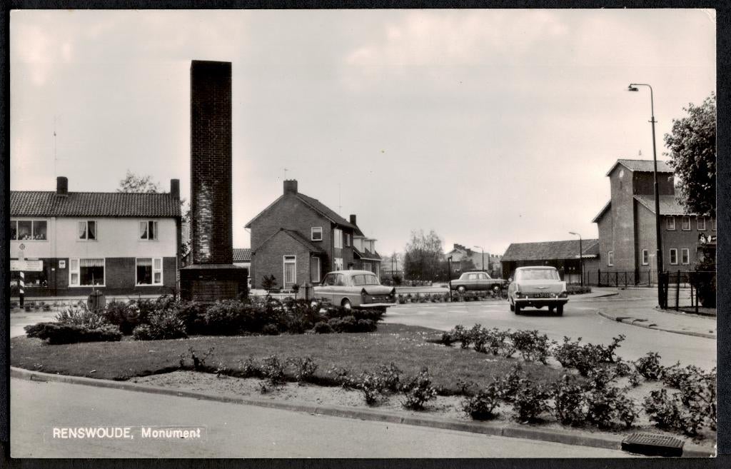 Renswoude, Monument. 1966., Ophalen of Verzenden, 1960 tot 1980, Ongelopen, Utrecht