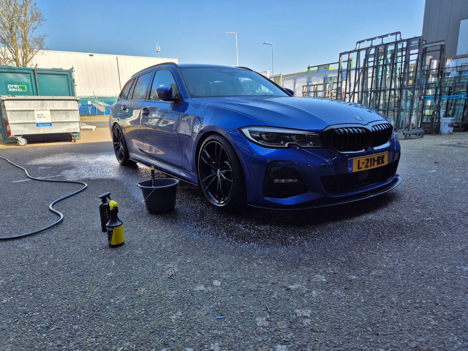 AC Schnitzer splitter en sideskirts, Ophalen