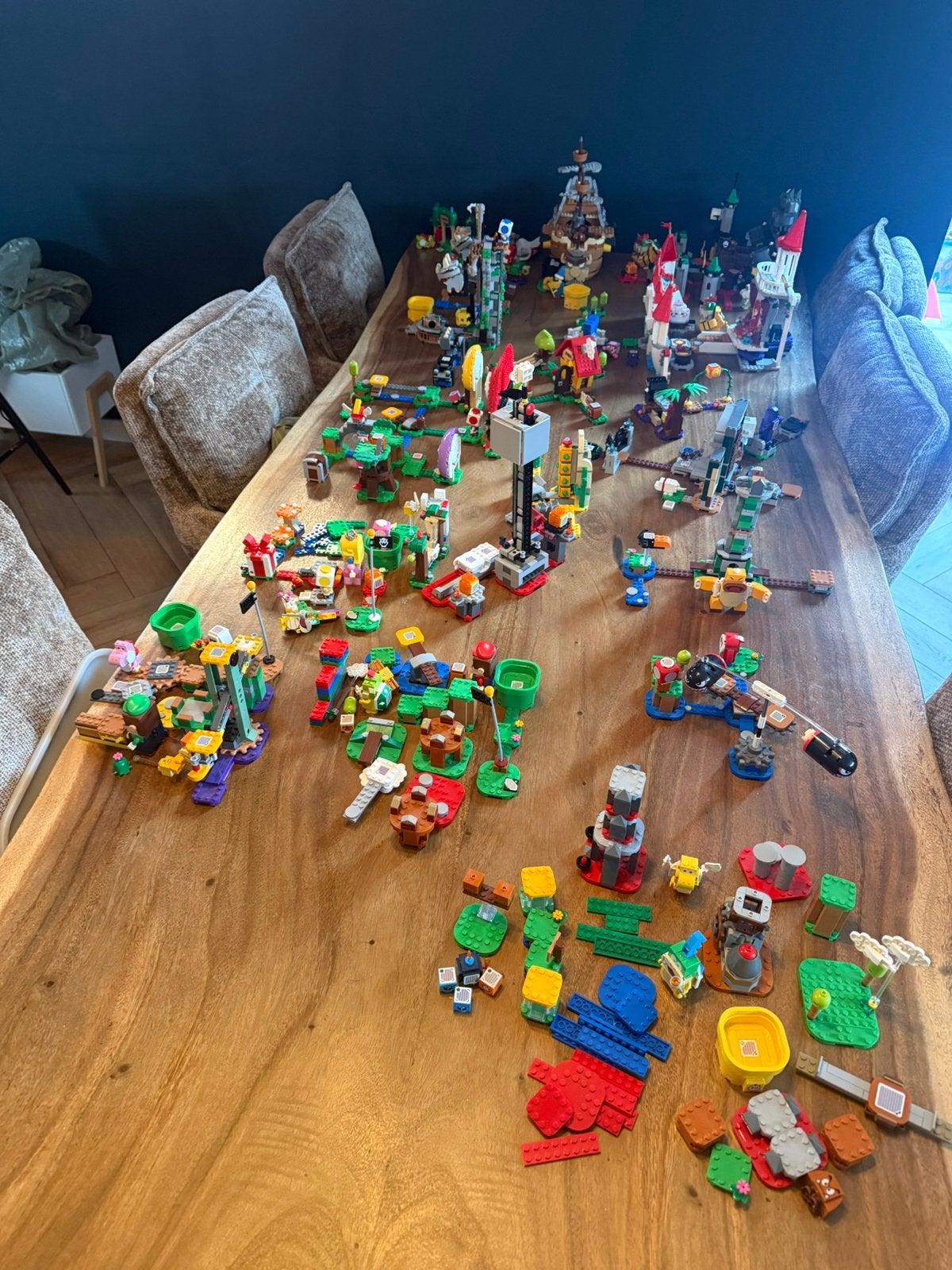 Grote LEGO Super Mario verzameling – compleet opgebouwd, Verzamelen, Ophalen, Zo goed als nieuw