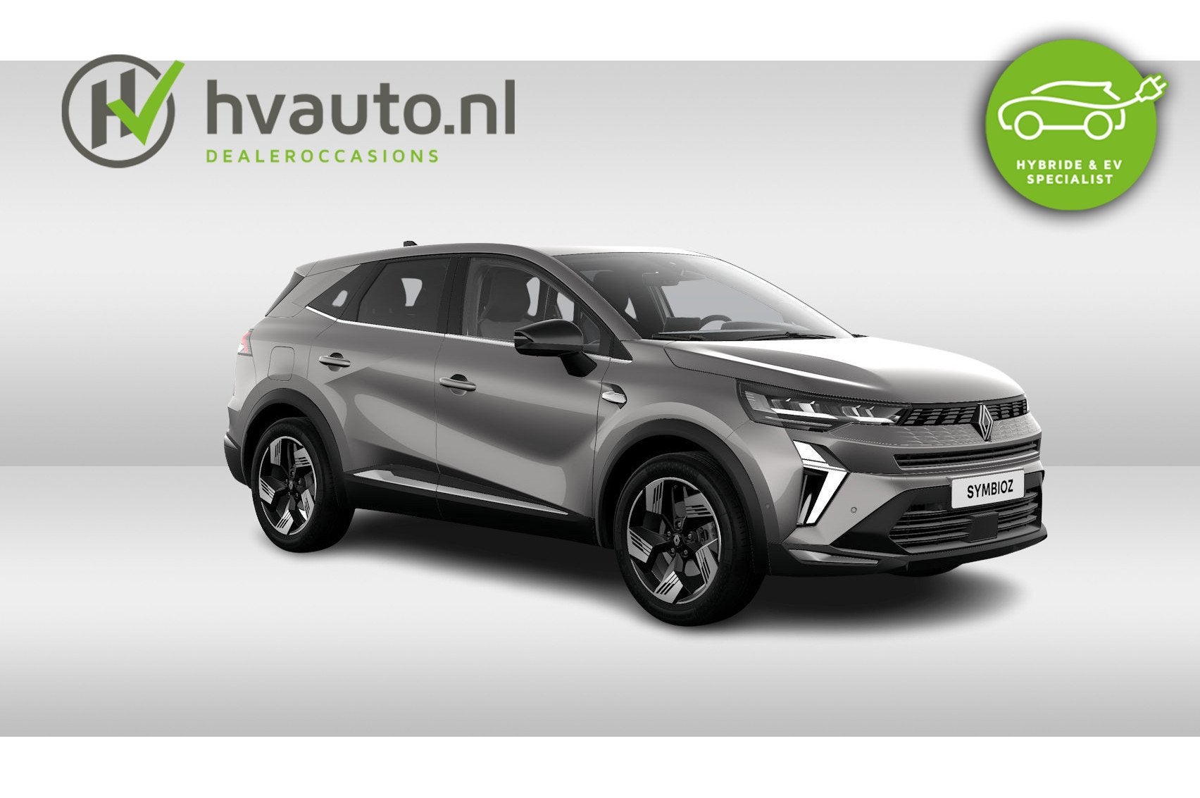 Renault Symbioz 1.8 E-TECH FULL HYBRID 160PK TECHNO | Pack D, Auto's, Renault, Zwart, 4 cilinders, 160 pk, 23 km/l