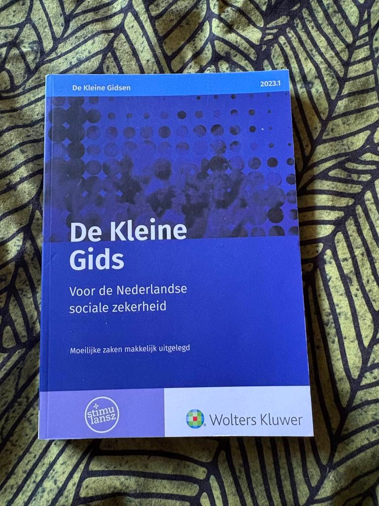 De Kleine Gids 2023.1 - Nederlandse Sociale Zekerheid, Ophalen of Verzenden, Zo goed als nieuw, Overige niveaus, Overige vakken