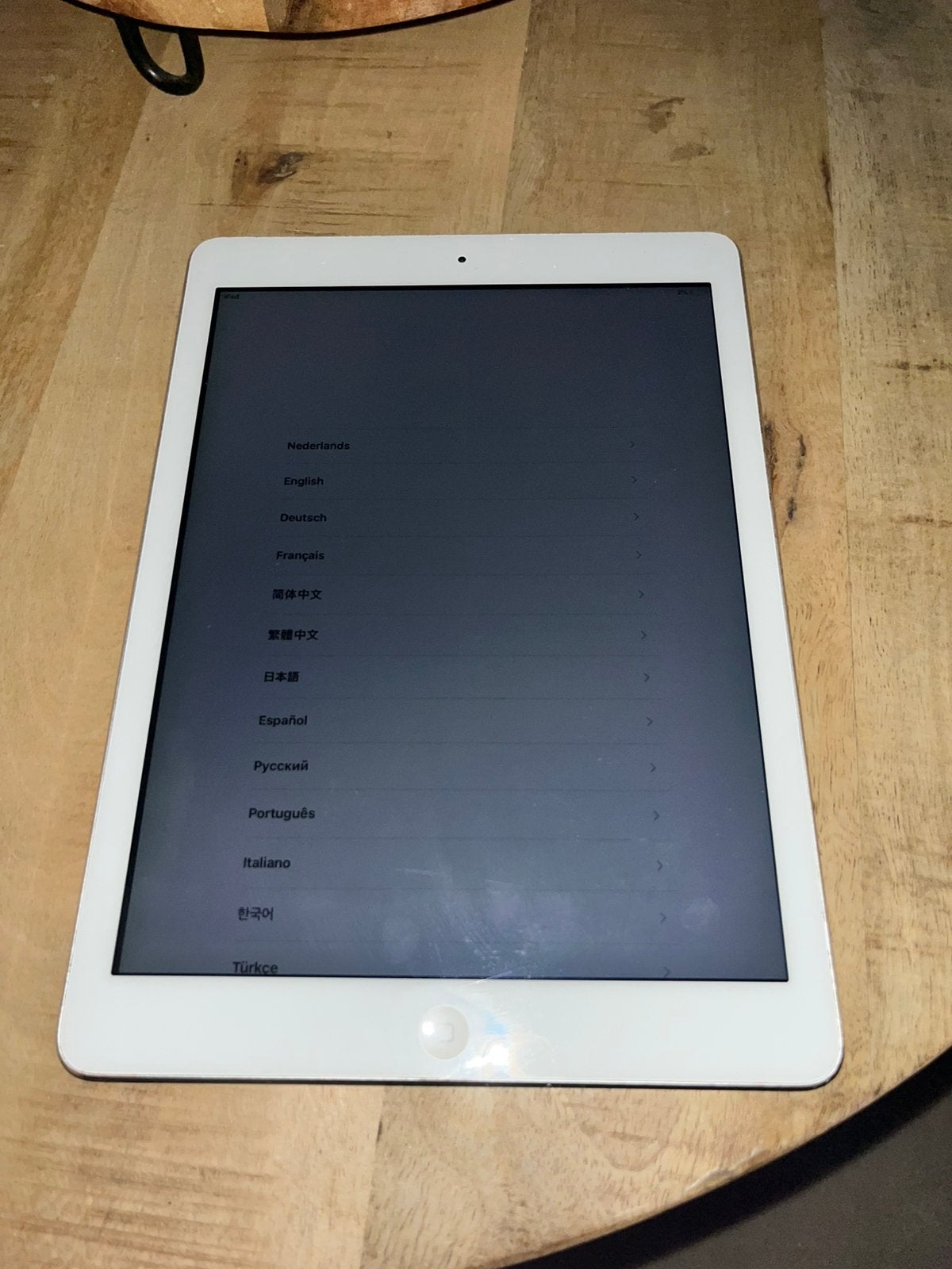 Apple iPad Air 1e generatie 16GB zilver, Computers en Software, 10 inch, Apple iPad Air, Ophalen of Verzenden, Zo goed als nieuw