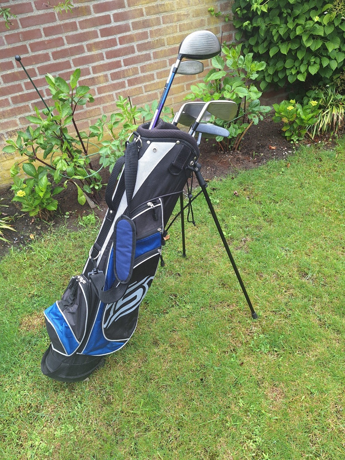 Heren golfset Mizuno r.h  met golftas., Ophalen, Zo goed als nieuw, Set, Mizuno
