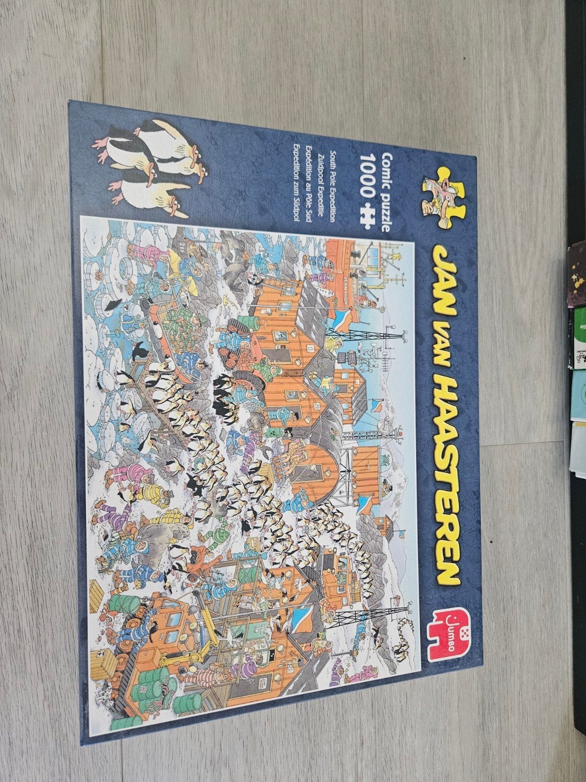 van haasteren zuidpool, Hobby en Vrije tijd, Denksport en Puzzels, Ophalen, 500 t/m 1500 stukjes, Zo goed als nieuw