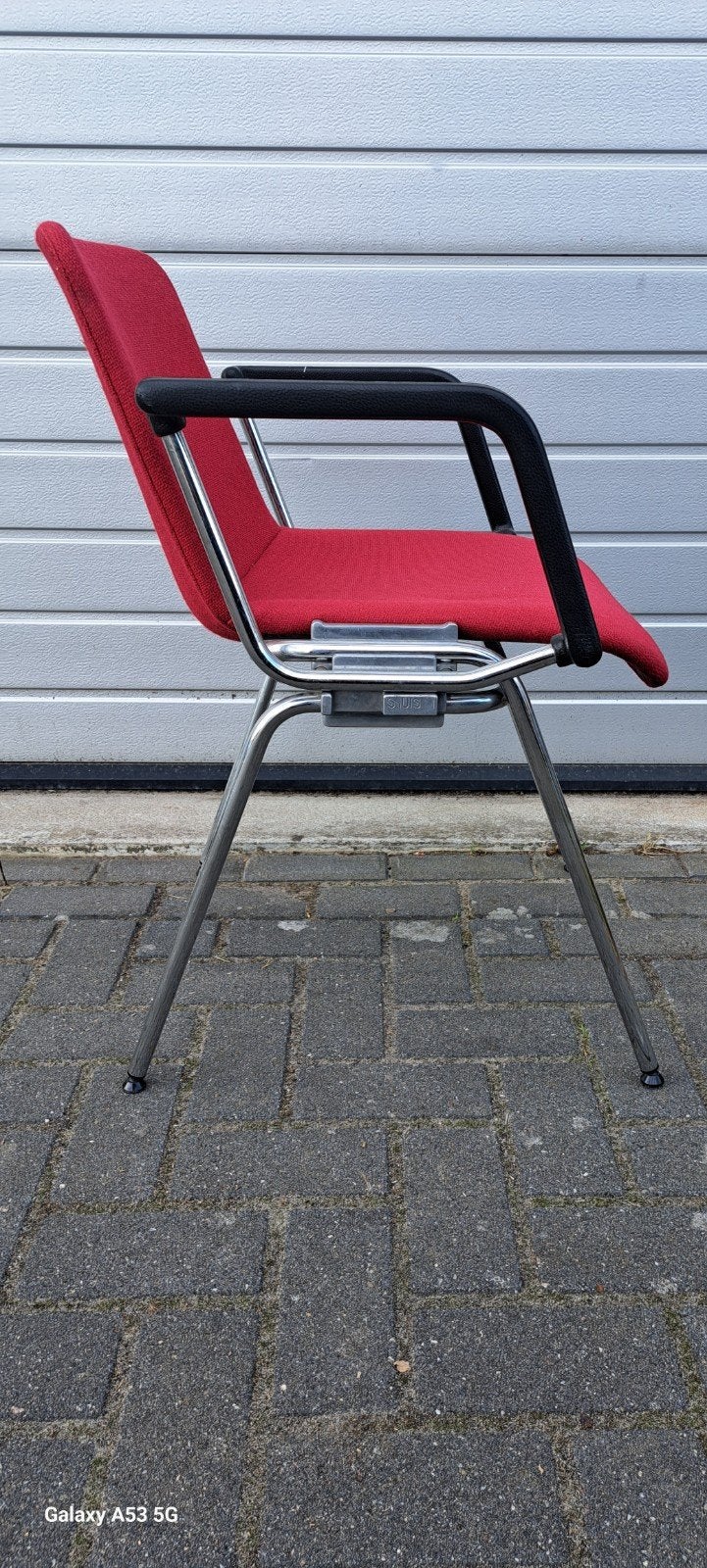 Gijs van der Sluis stoel - minimalistisch Dutch Design, Ophalen of Verzenden