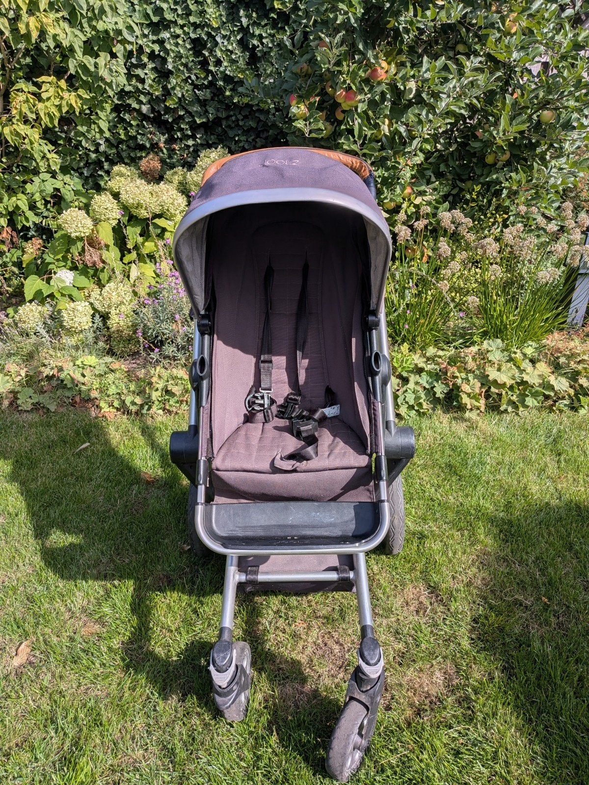 Joolz Day kinderwagen met reiswieg en accessoires, Gebruikt, Verstelbare duwstang, Ophalen, Kinderwagen