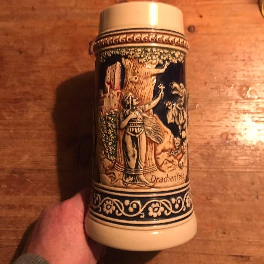 Bierpul Rolandsbogen - Godesburg aardewerk, Ophalen of Verzenden