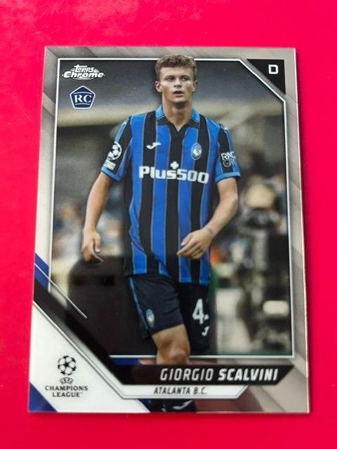 Giorgio Scalvini Topps UEFA CL Chrome 2021-2022 (# 15), Verzenden, Zo goed als nieuw, Buitenlandse clubs, Poster, Plaatje of Sticker