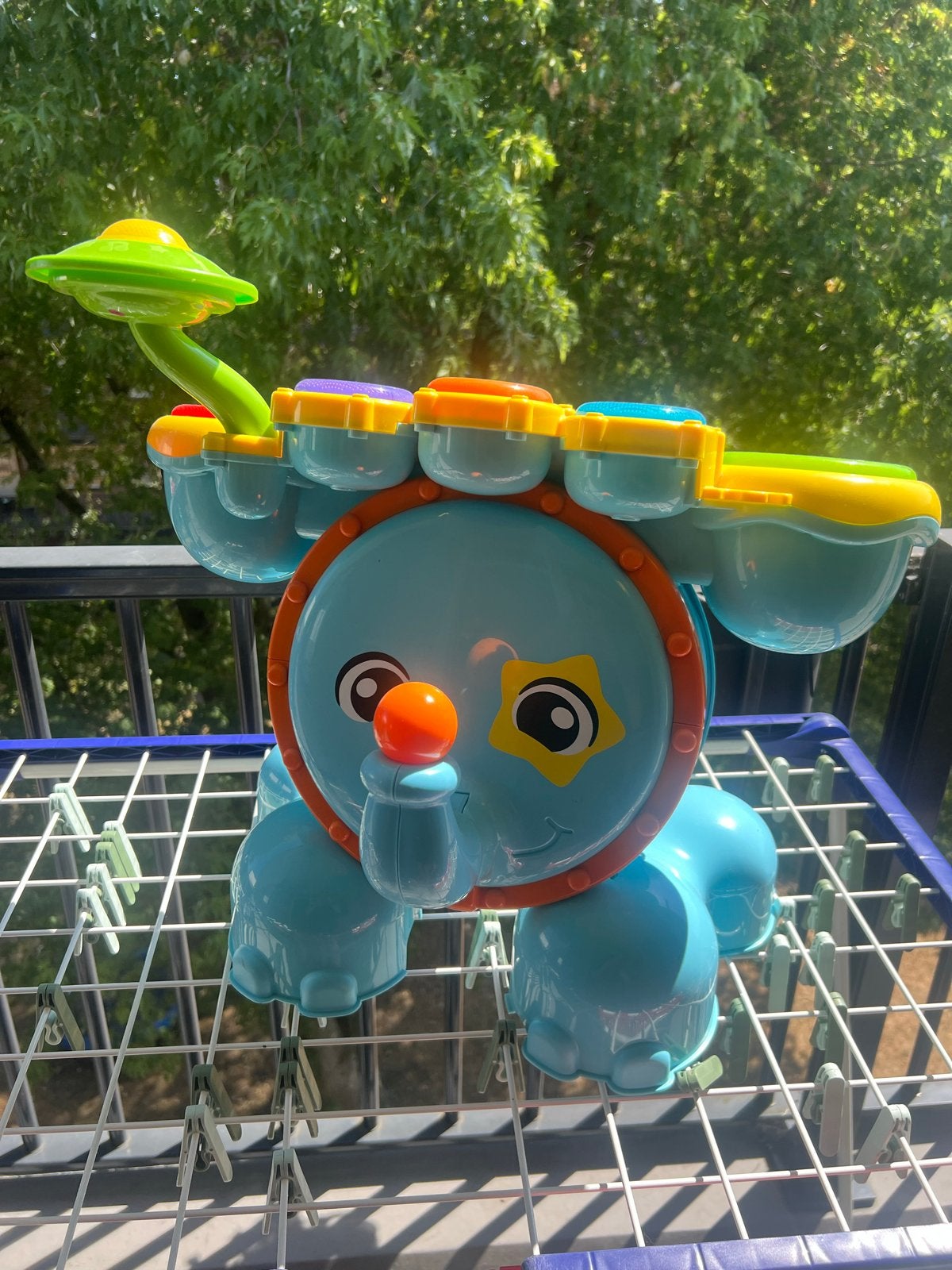 VTech rock en leer drumstel, Ophalen, Gebruikt, Overige typen, Met licht