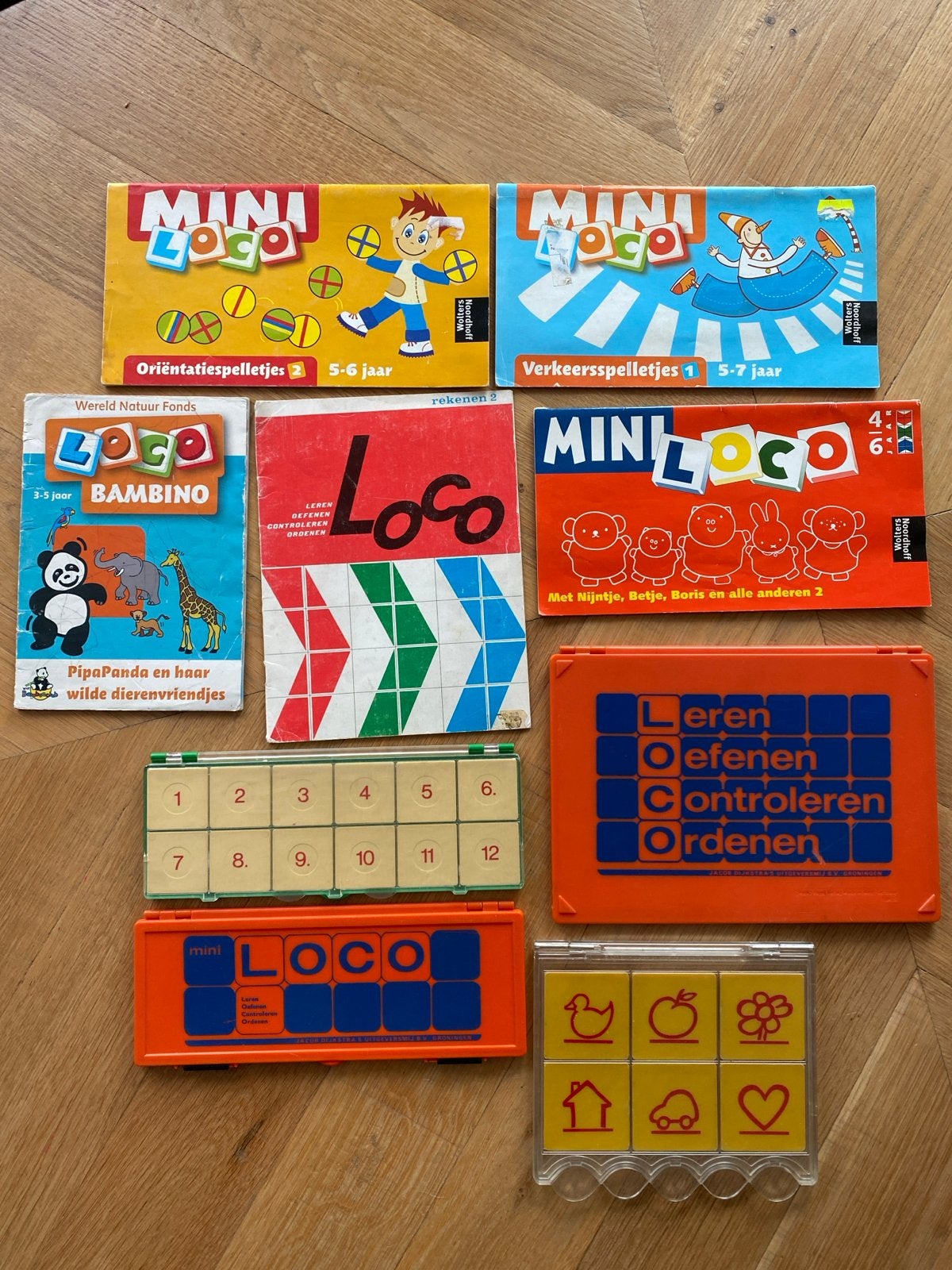 Grote collectie Loco en Mini Loco spellen, Ophalen of Verzenden, Gebruikt, Puzzelen
