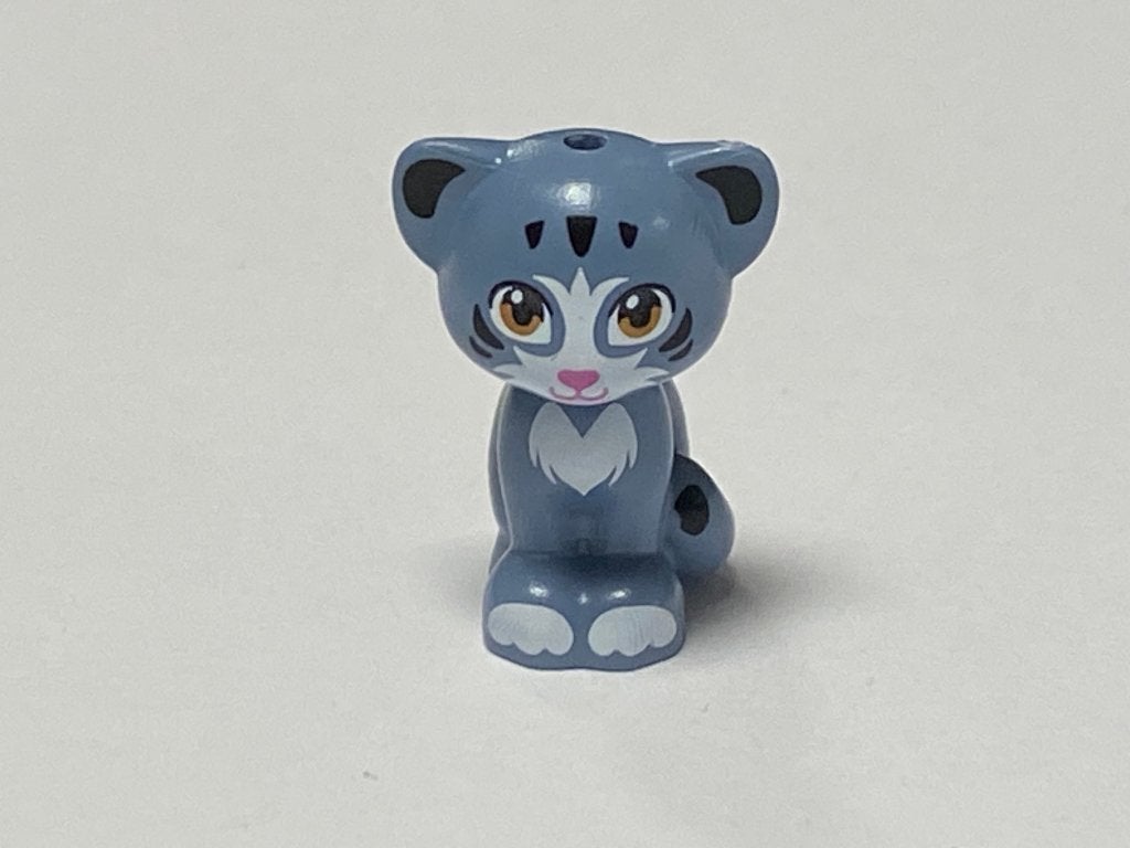 Nieuwe Lego zand blauwe zittende kat / cat (Chico), Overige thema's, Lego, Overige typen, Nieuw