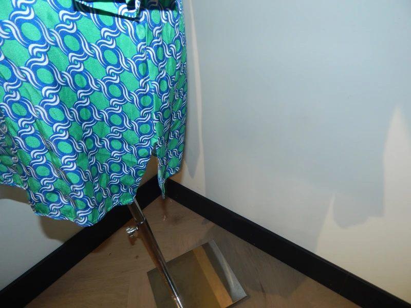 Dea Kudibal zijde luchtige jurk mooi printje frisse kleur M, Maat 38/40 (M), Verzenden, Zo goed als nieuw, Knielengte