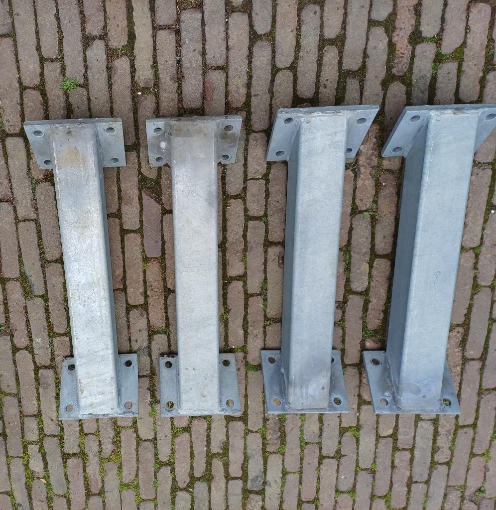 Gegalvaniseerde stalen hoekprofielen, Doe-het-zelf en Verbouw, Ophalen, Gebruikt, IJzer
