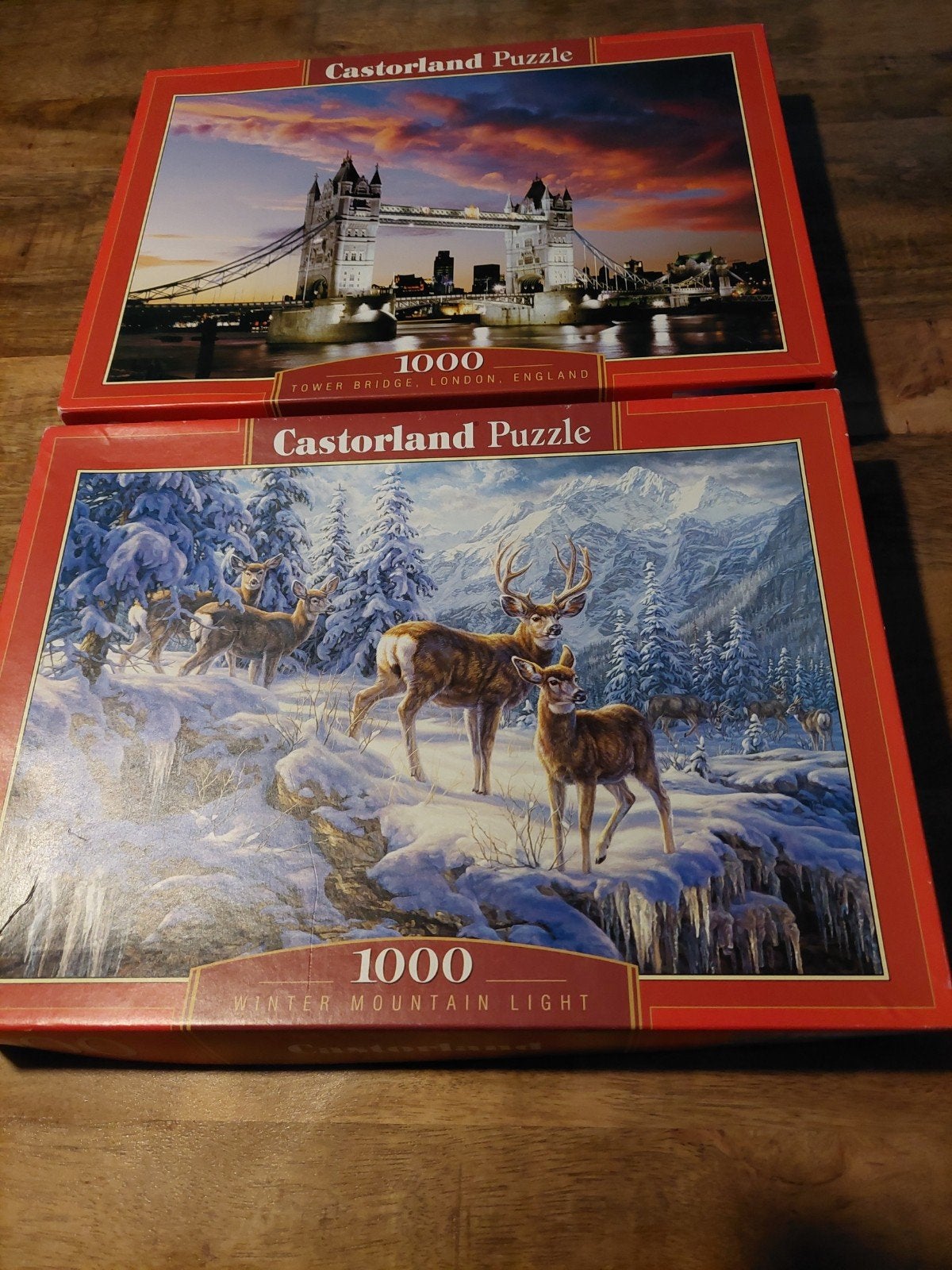 2x legpuzzel, Ophalen of Verzenden, 500 t/m 1500 stukjes