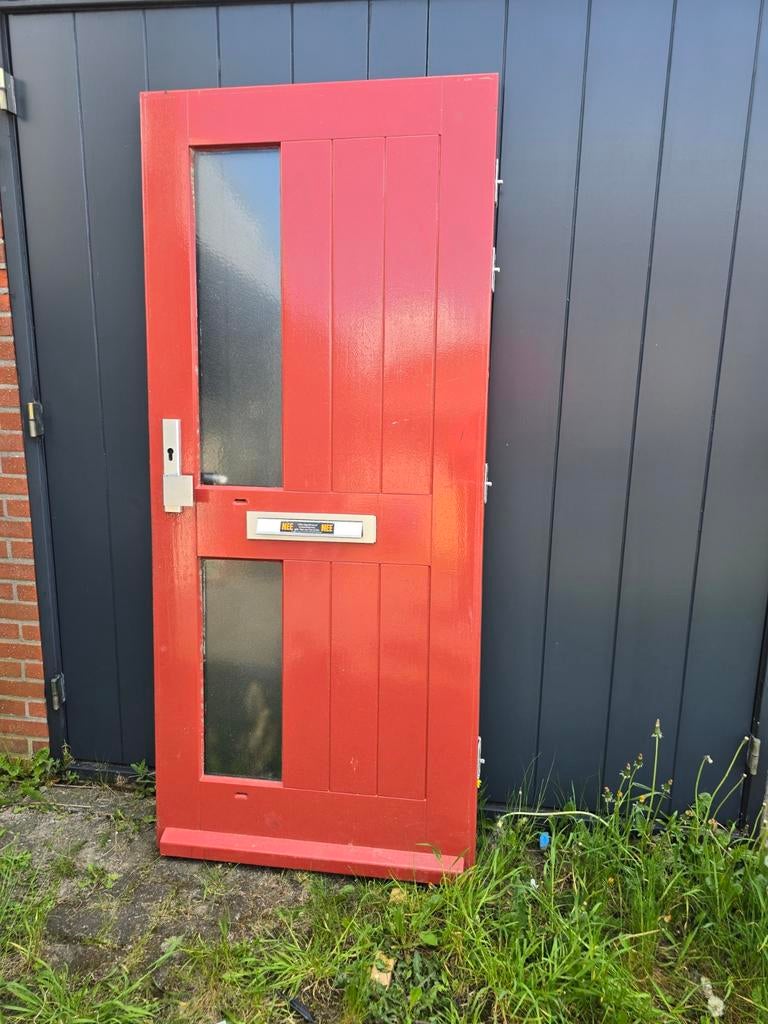 Voordeur 88x201.5, Ophalen, Minder dan 25 mm, Plank, Minder dan 200 cm