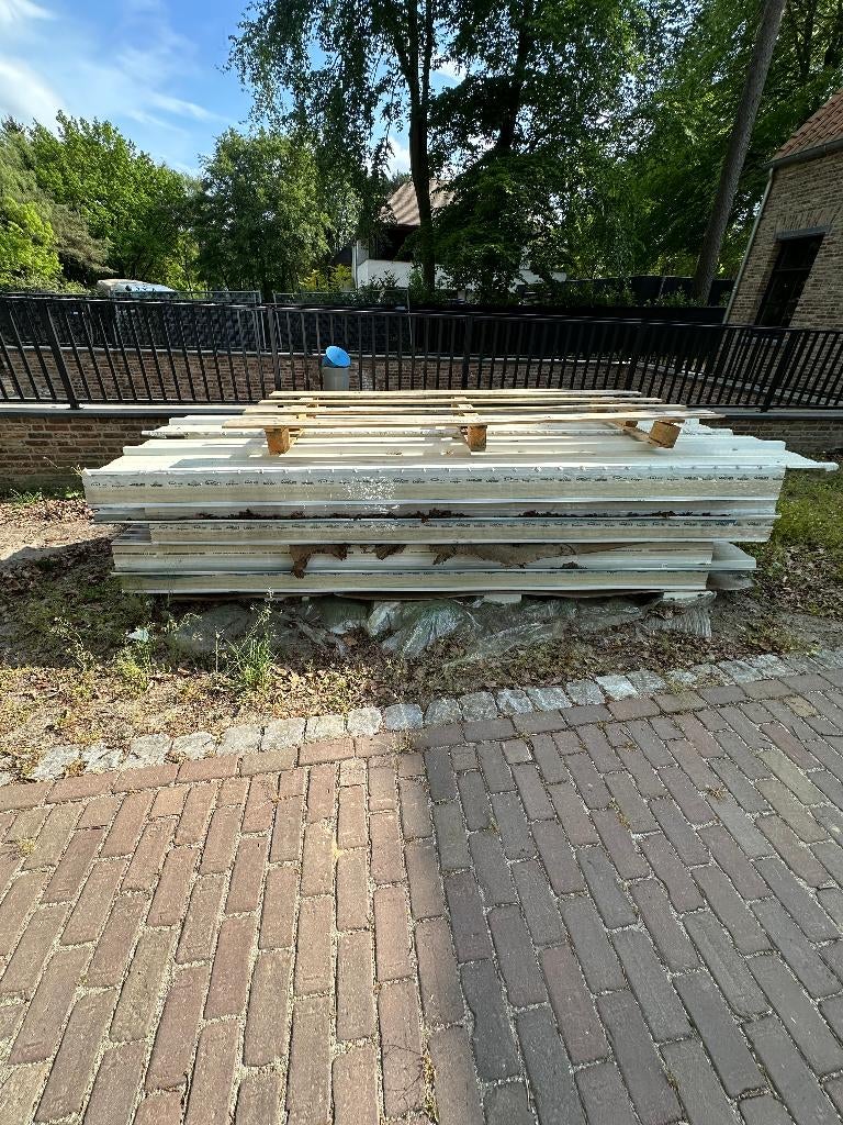Kingspan trapezium sandwichpaneel KS1000 RW, Overige kleuren, Zo goed als nieuw, 15 m² of meer, Metaal