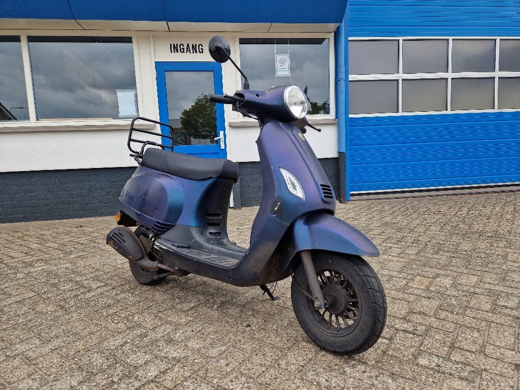 OPKNAPPEN / EXPORT : BTC Riva 45km geel kenteken B-klasse, Fietsen en Brommers, Scooters | Aprilia, Gebruikt, Overige modellen