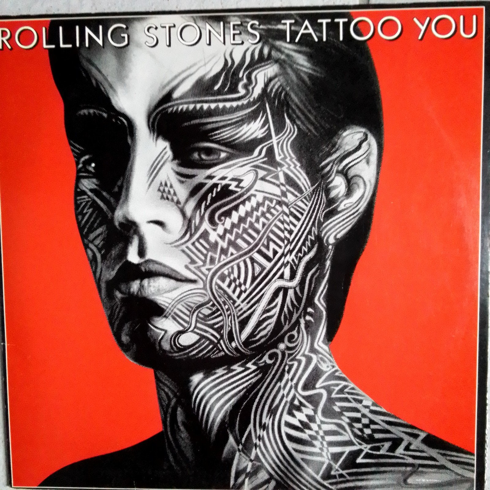 LP: Rolling Stones - Tattoo You. Uit 1981. Incl.teksten., LP, Gebruikt, Ophalen of Verzenden, 12 inch