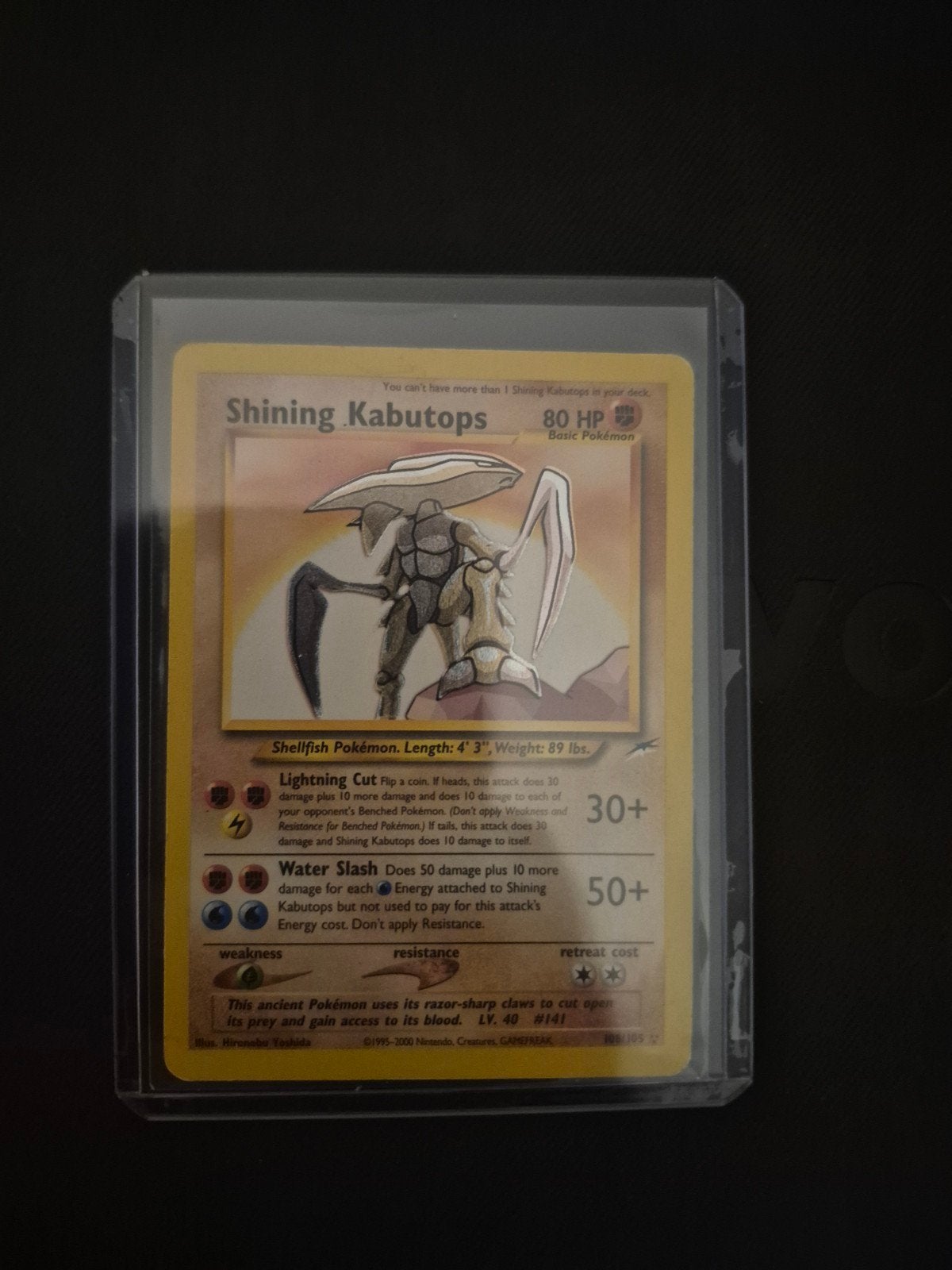 Shining Kabutops 108/105, Ophalen of Verzenden