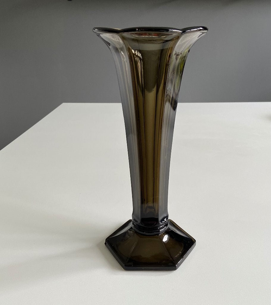 Art Deco Val Saint Lambert Luxval Americain, Ophalen of Verzenden