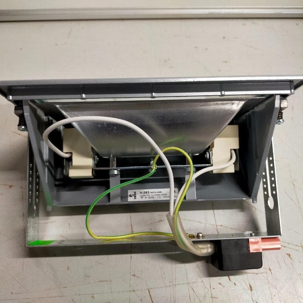 Partij Inbouw spots grijs Indulite NIEUW 150 watt, Ophalen, Nieuw, Metaal of Aluminium, Inbouw