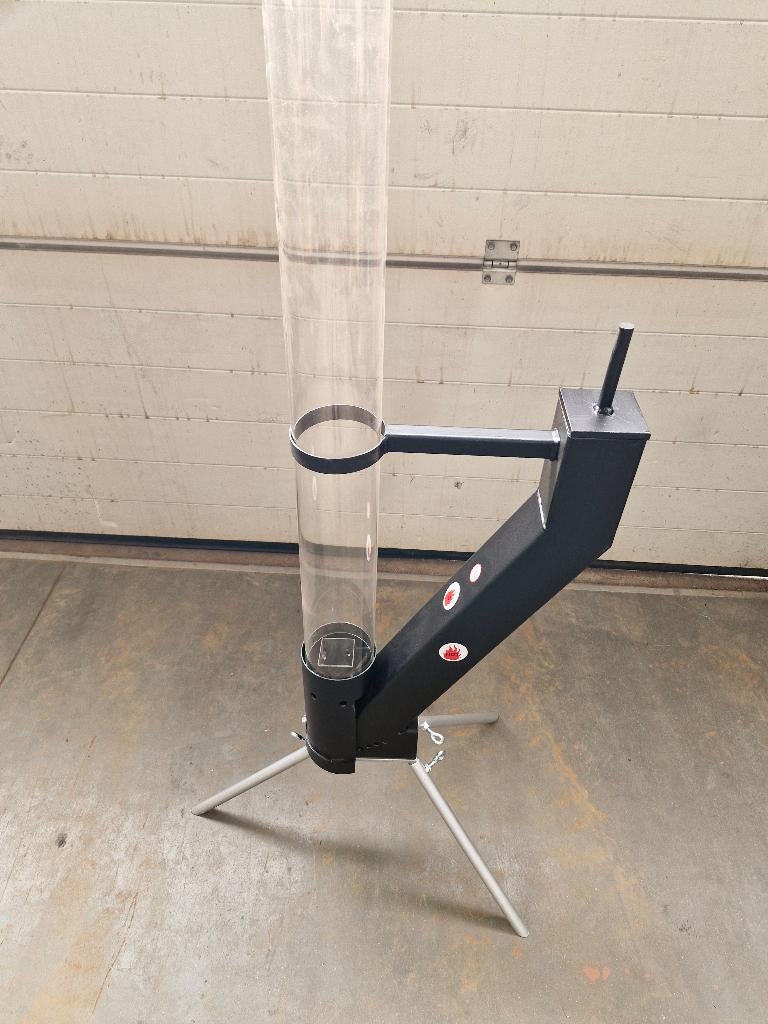 Pellet fakkel flametower terras heater, Tuin en Terras, Tuinhaarden, Nieuw, Ophalen