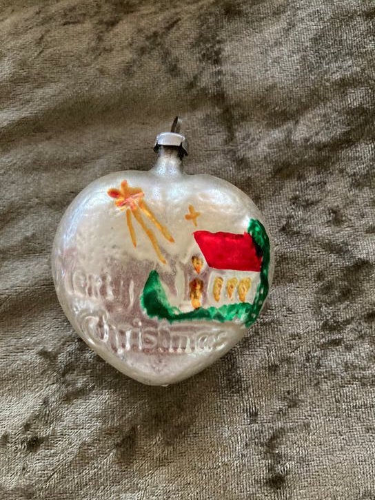 Kerstbal hart, Ophalen, Zo goed als nieuw