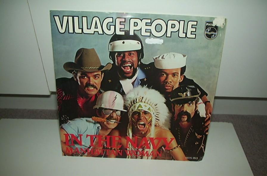 Village People - in the navy - vinyl single, Ophalen of Verzenden, Gebruikt