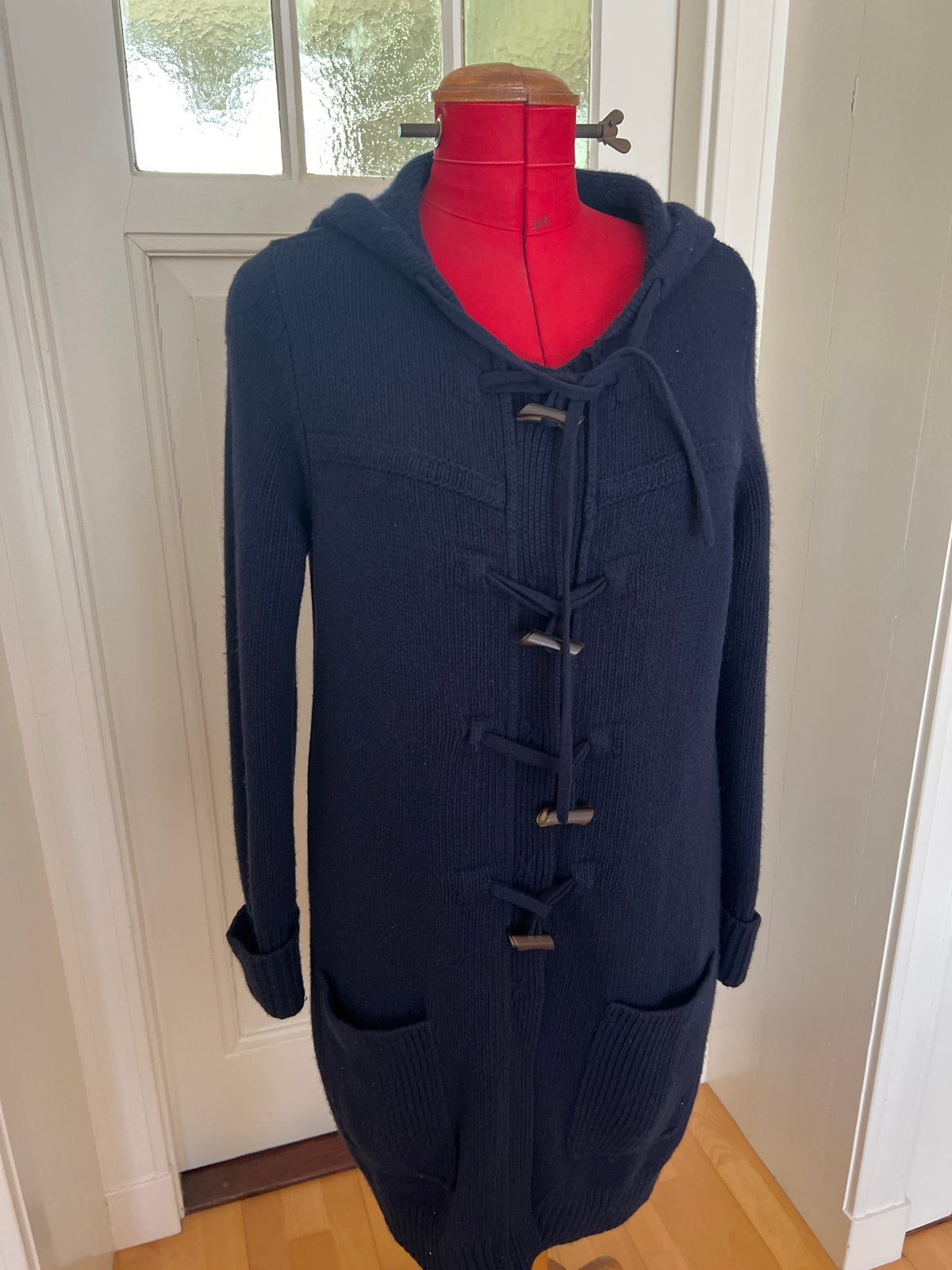 Persona gebreid vest met capuchon en toggle sluiting, Kleding | Dames, Ophalen of Verzenden, Zo goed als nieuw, Maat 38/40 (M)