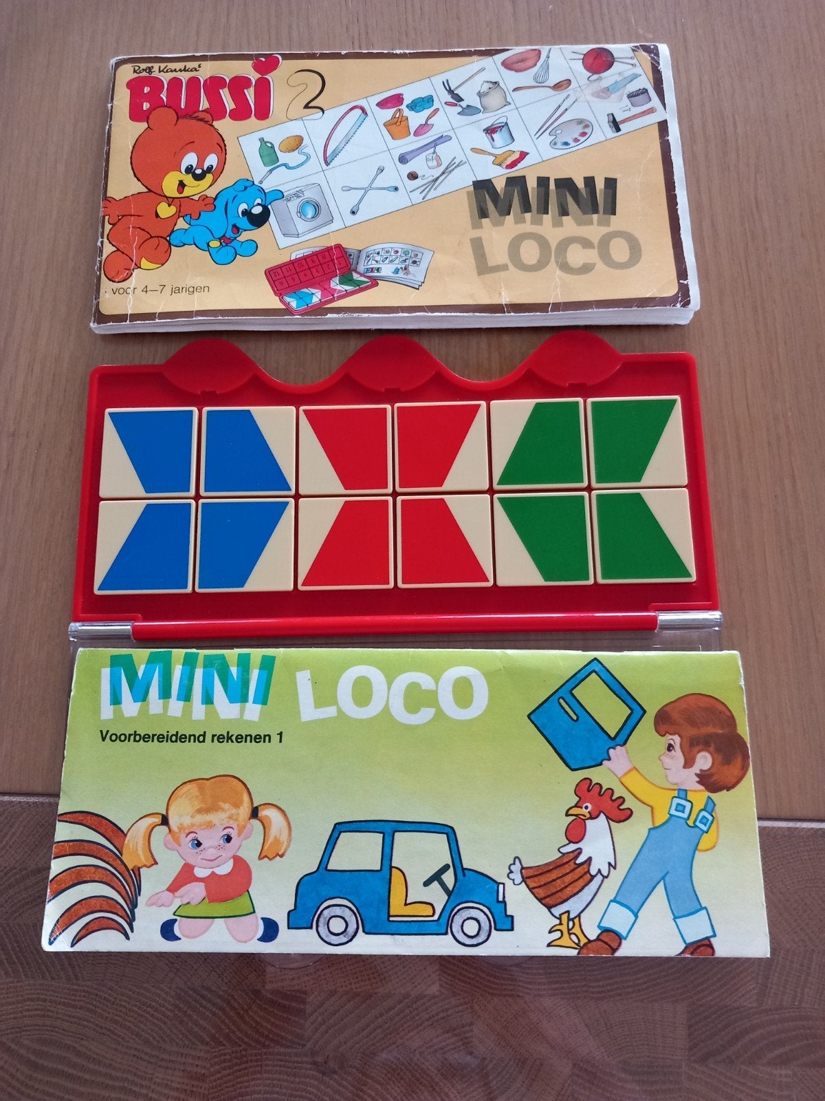 Mini Loco educatief spel met diverse boekjes, Ophalen of Verzenden, Gebruikt, Puzzelen