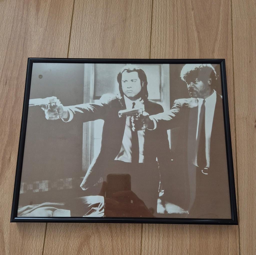 Afbeelding Pulp Fiction, Verzenden, Minder dan 50 cm, Foto of Poster, Minder dan 50 cm