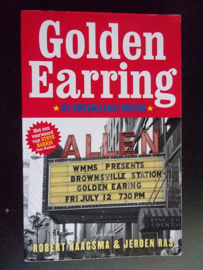 GOLDEN EARRING, de AMERIKAANSE DROOM  (ROBERT HAAGSMA), Ophalen of Verzenden, Zo goed als nieuw, Artiest