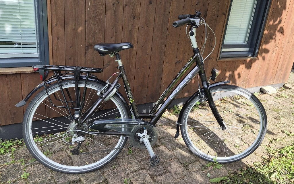 Gazelle Fuente damesfiets, Fietsen en Brommers, Fietsen | Dames | Damesfietsen, Zo goed als nieuw, Gazelle, Versnellingen, 53 tot 56 cm