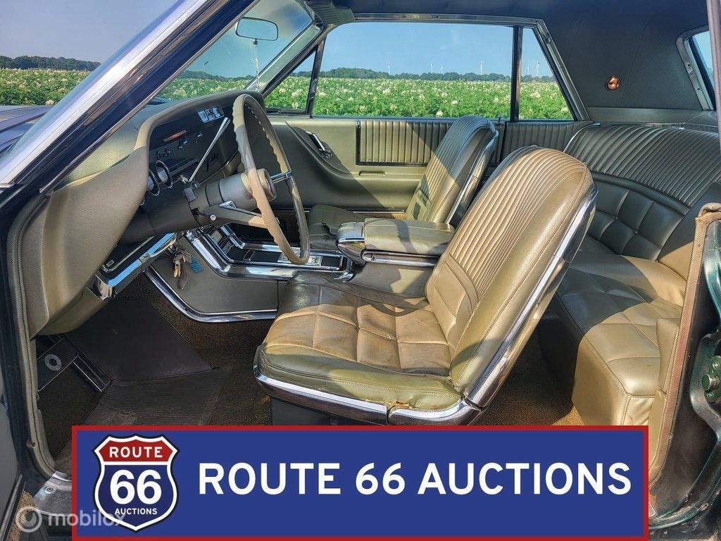 Ford Thunderbird | 1966 | Route 66 Auctions, Auto's, Overige carrosserieën, Zwart, Bedrijf, Handgeschakeld