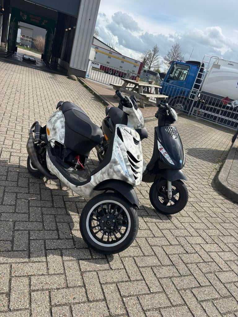 zip kappenset wit