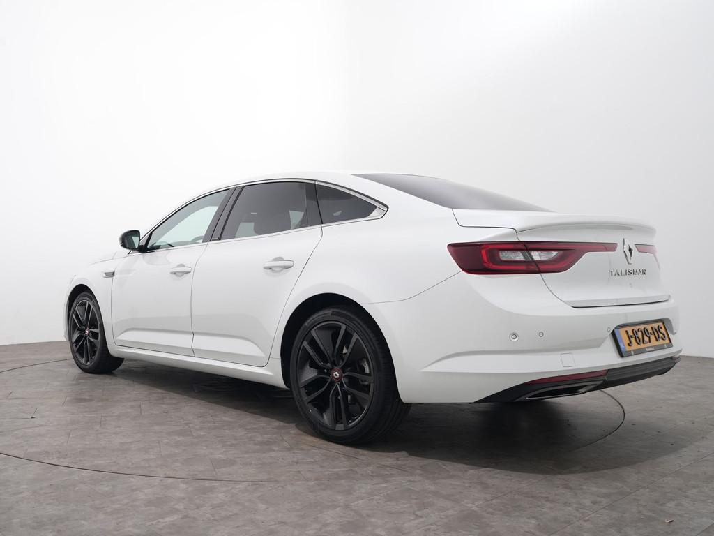 Renault Talisman TCE 160PK S-EDITION EDC | Leer | 4CONTROL |, 4 cilinders, 160 pk, Wit, 1376 kg