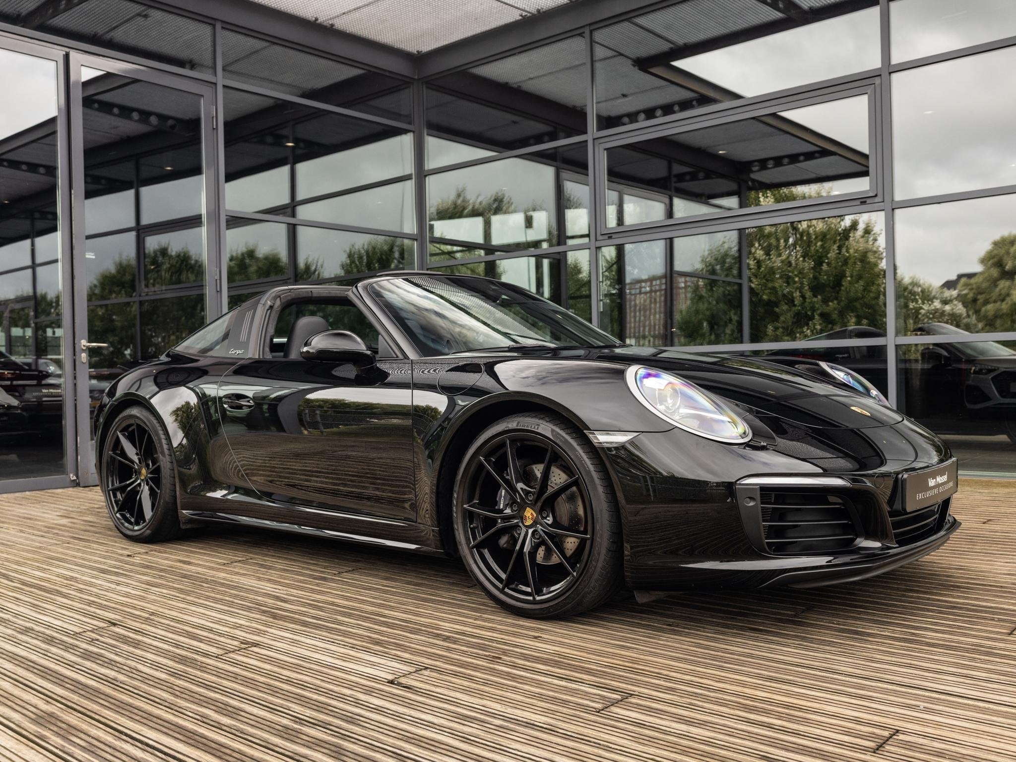 Porsche 911 3.0 Targa 4 | 18 WEG STOELEN | SPORTUITLAATSYSTE, Auto's, 12 maanden, Stof, Gebruikt, 4 stoelen