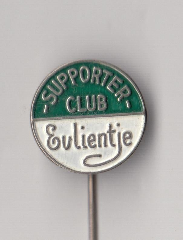 Voetbal Vinkel EVVC Sup.Club Evelientje speldje, Gebruikt, Niet vindbaar, Niet vindbaar, Speldje of Pin