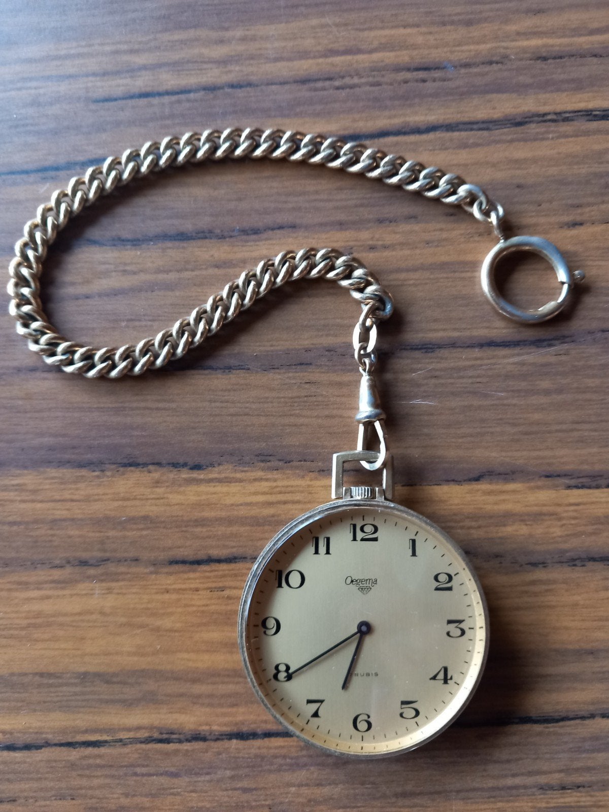 Zakhorloge met ketting, Ophalen of Verzenden, Overige merken, Met ketting