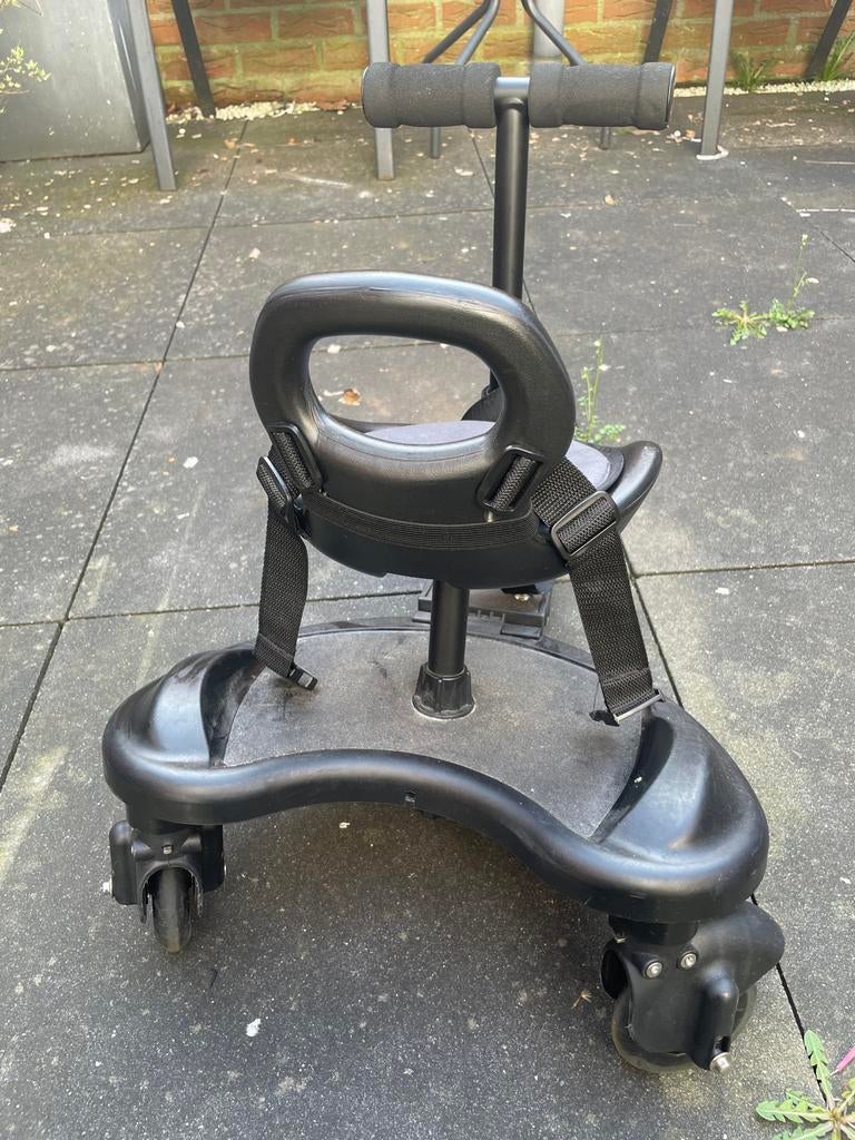 Meerijdplankje met zitje voor kinderwagen, Overige materialen, Gebruikt, Overige typen, Ophalen of Verzenden