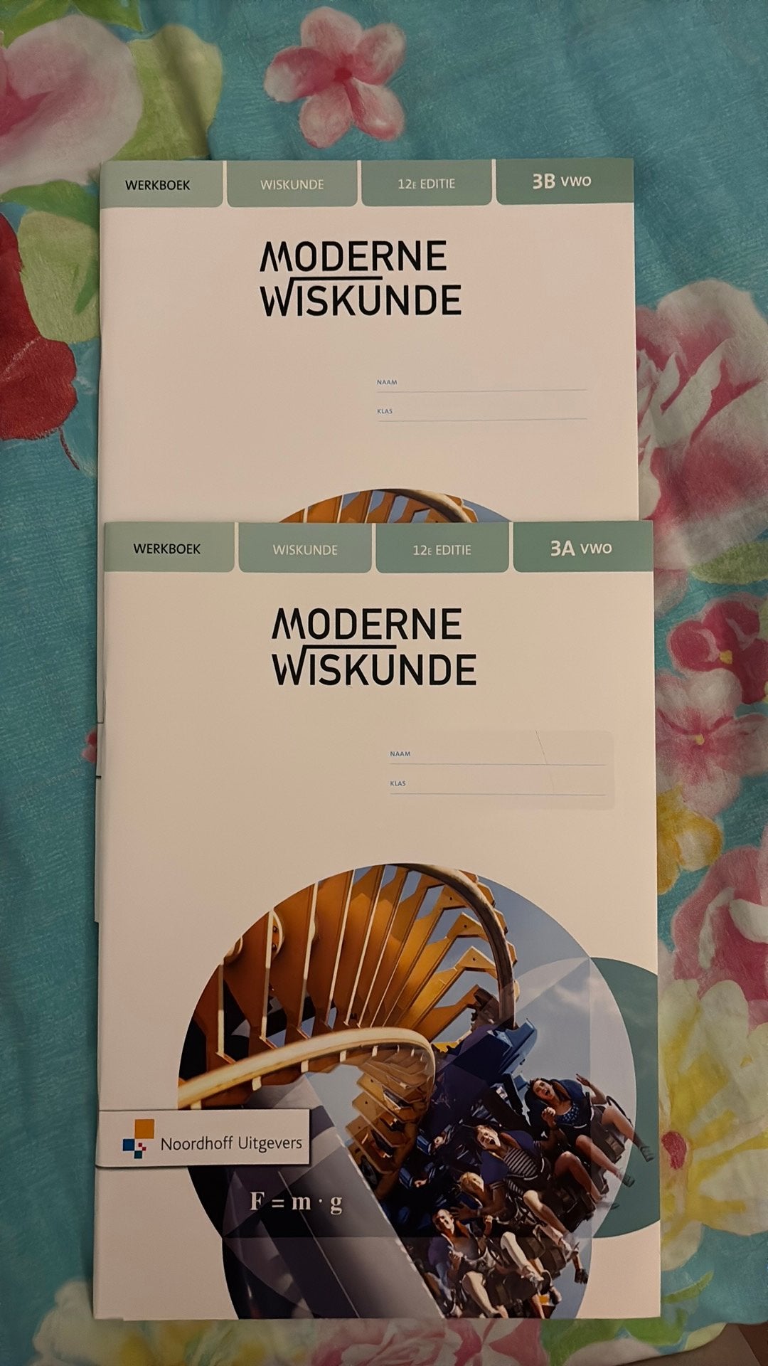 Werkboek Moderne Wiskunde delen A en B, 3 VWO, Boeken, Verzenden, Zo goed als nieuw, VWO