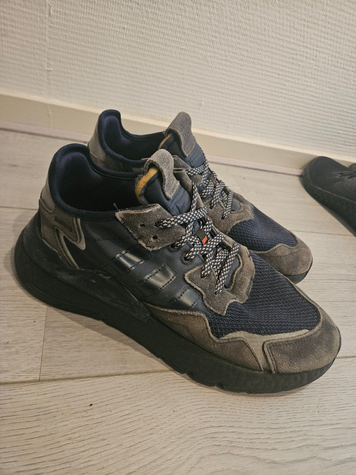 Adidas Nite Jogger sneakers - Maat 41, Blauw, Ophalen of Verzenden, Sneakers of Gympen, Adidas