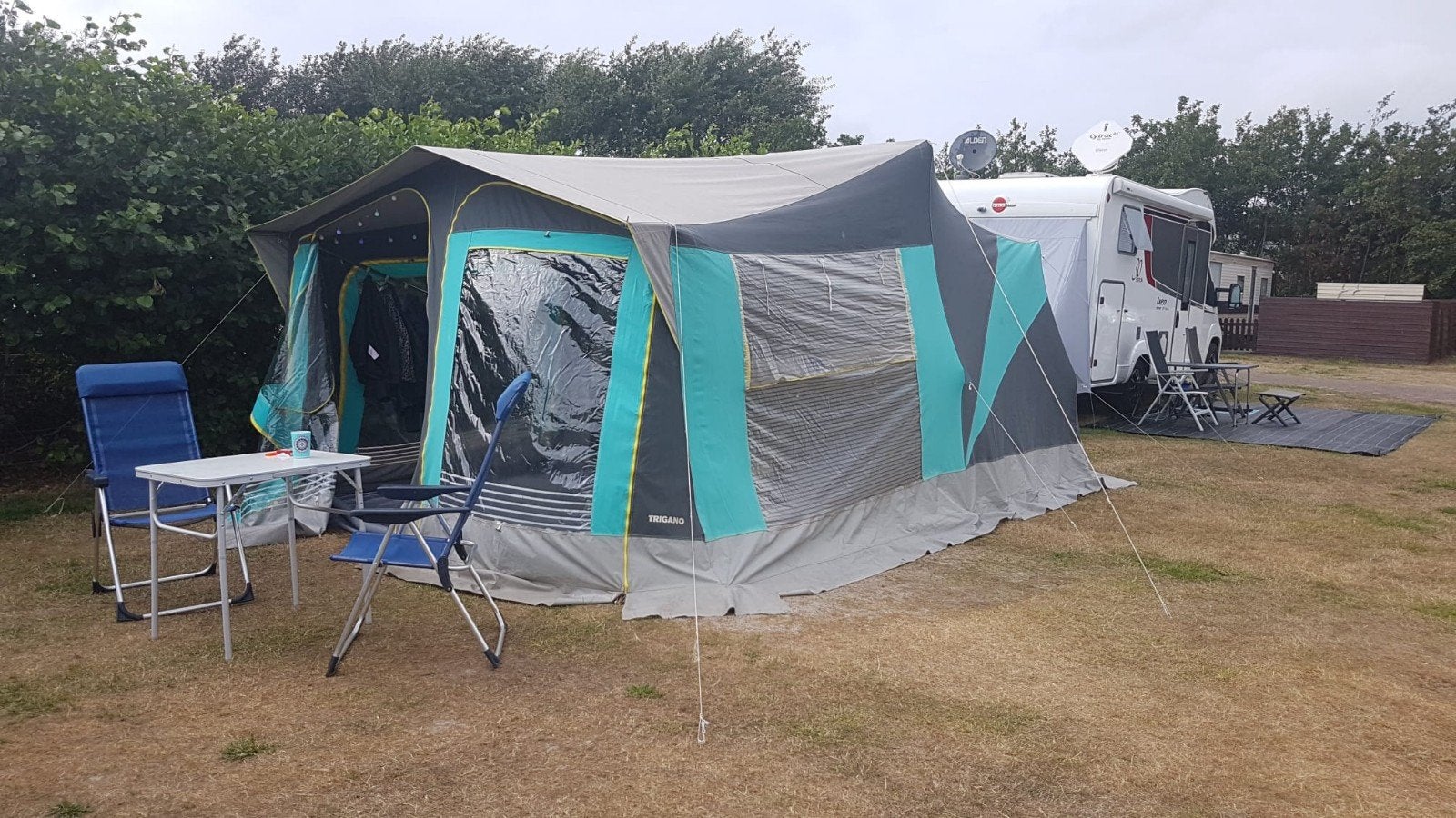 Vouwwagen Trigano Odyssee, Ophalen, Tot en met 4, Trigano