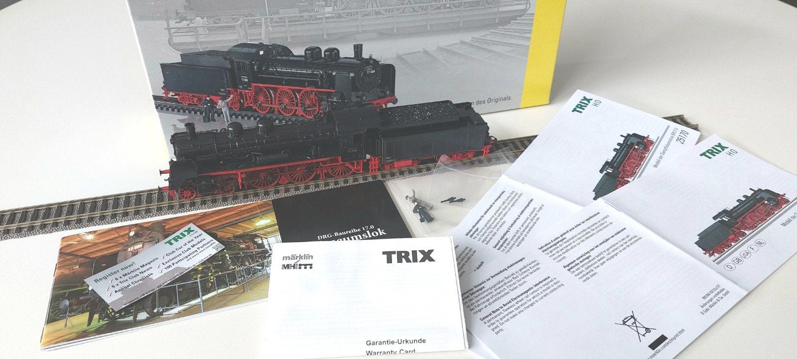 Trix 25170, BR17.0,  DRG, Verkehr & Technik Museum Berlin., Trix, Nieuw, Ophalen of Verzenden, Gelijkstroom