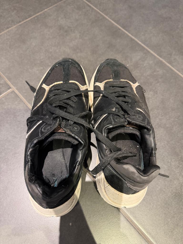 Gedragen zwarte sneakers - Bjorn Borg, Zwart, Ophalen of Verzenden, Sneakers of Gympen, Gedragen